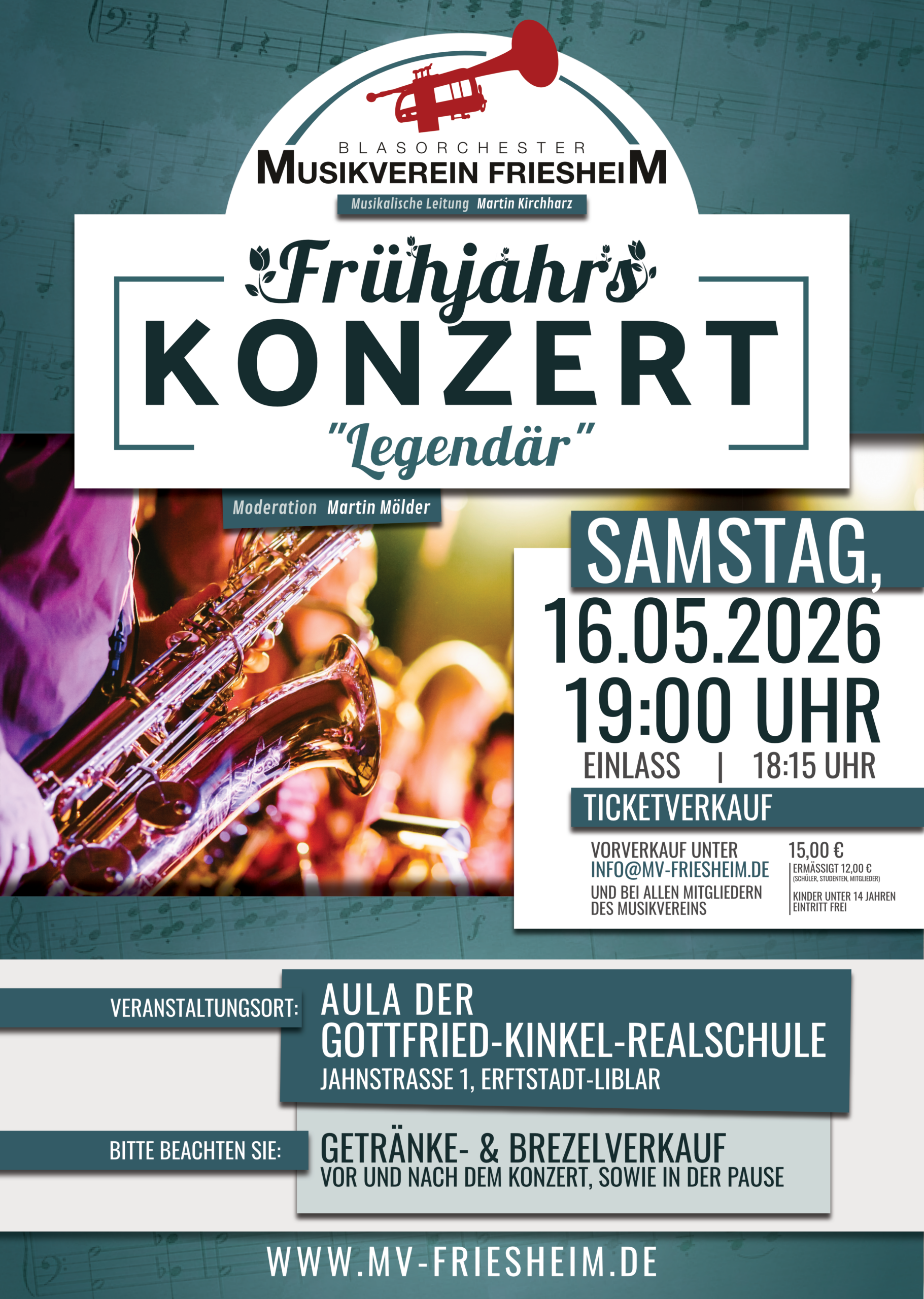 Frühjahrskonzert 2026 - „Legendär“